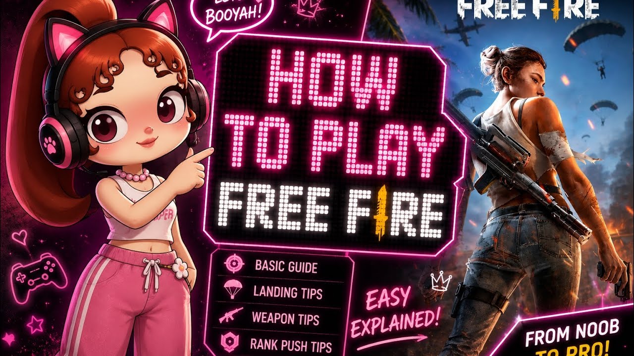 Free Fire Beginner Guide 2026 🔥 # comment more for tips and tricks 