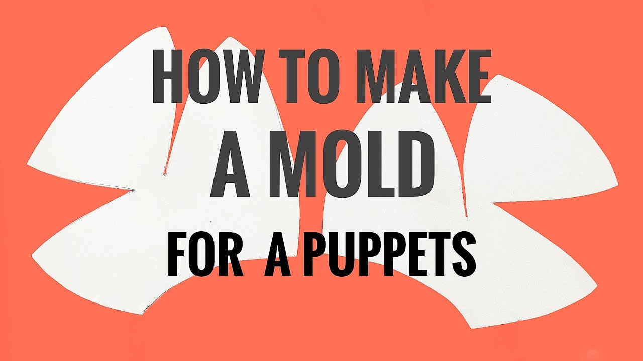 cómo hacer un molde  para la cabeza de un títere