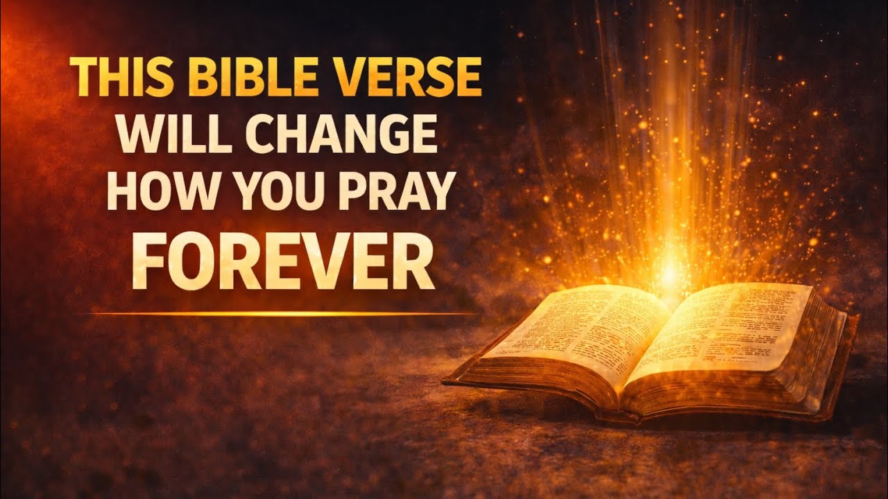 This Bible Verse Will Change How You Pray Forever. 