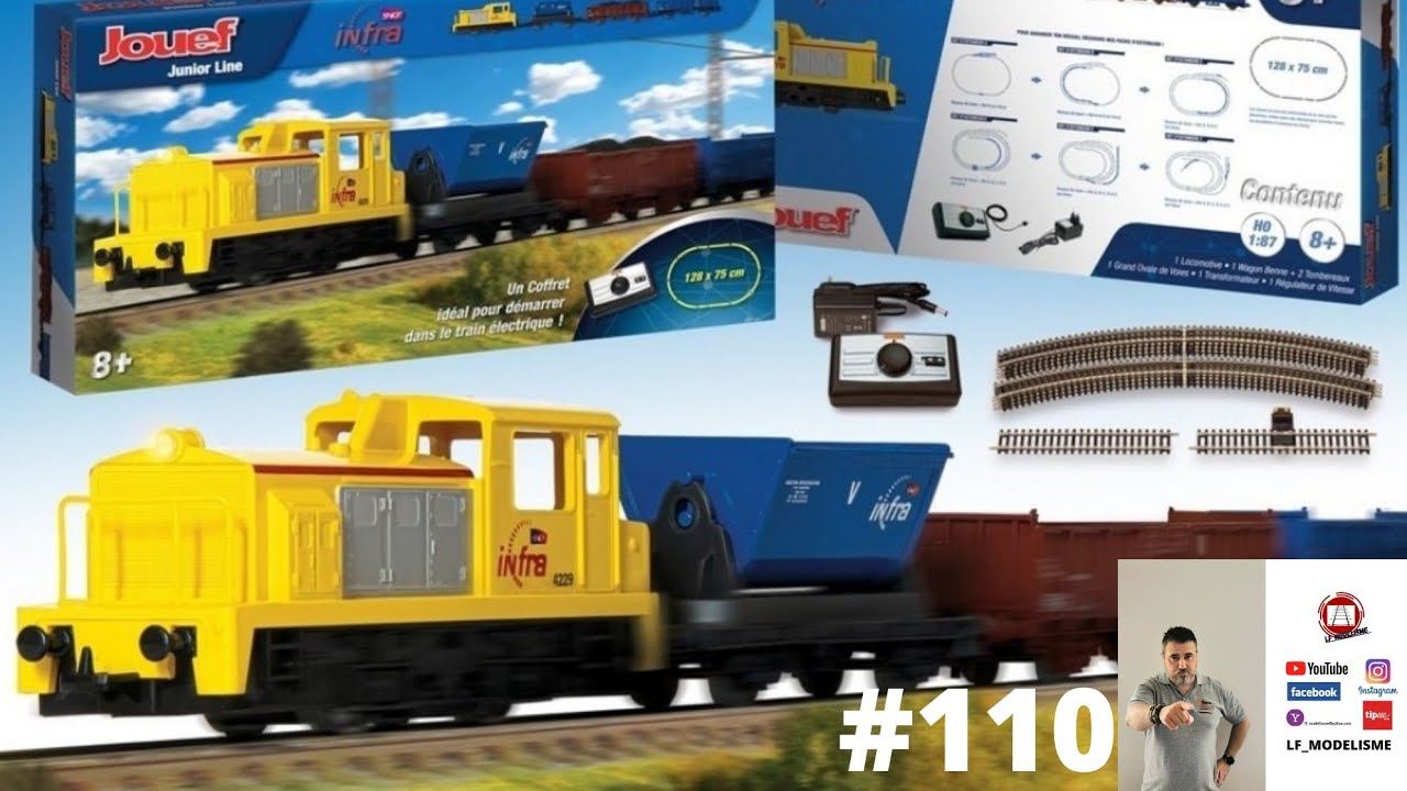 #110 coffret de démarrage jouef train électrique réseau modélisme ferroviaire  HO analogique 1/87