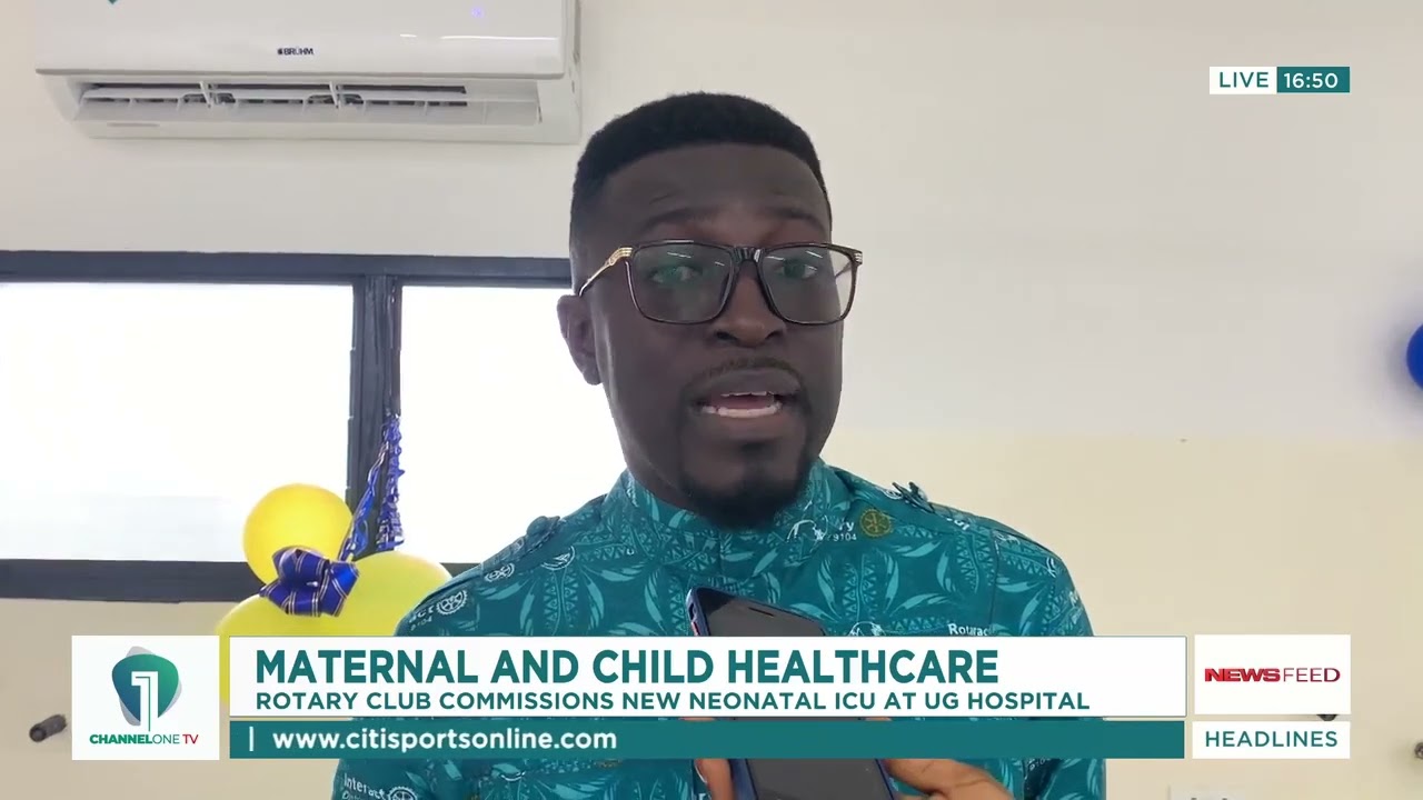 Rotary Club of Accra Legon East commissions new Neonatal ICU at UG Hospital