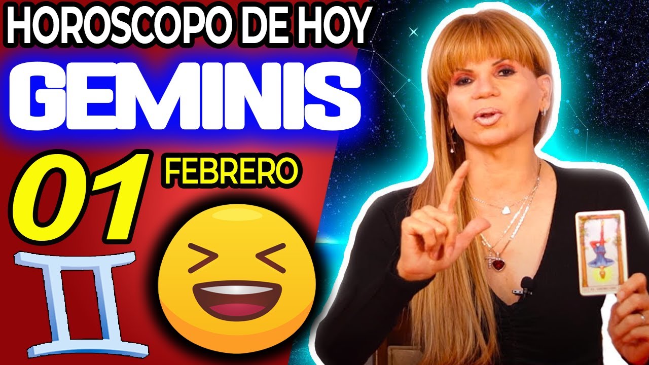 GÉMINIS ♊☢️APARECERA DE GOLPE😲Y TE CAMBIA LA VIDA💰 Horóscopo De Hoy 1 De Febrero 2026 | Mhoni