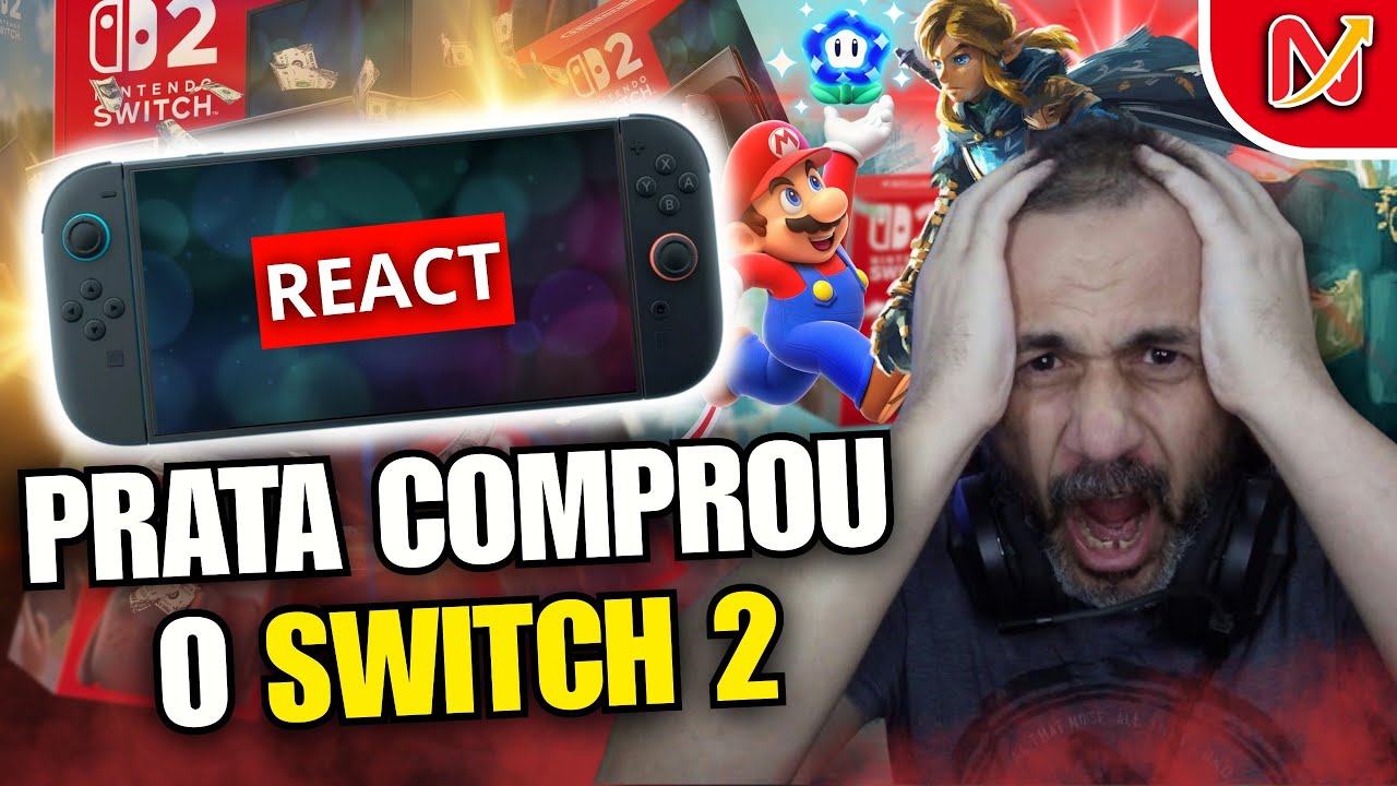 Prata Games comprou um Nintendo Switch 2 primeiro que eu