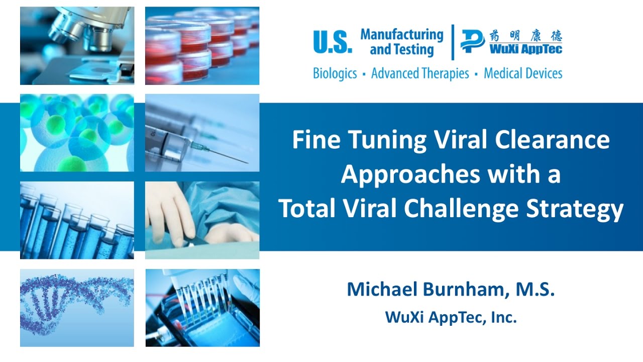 Mike Burnham - Fine Tuning Viral Clearance Approaches Webinar