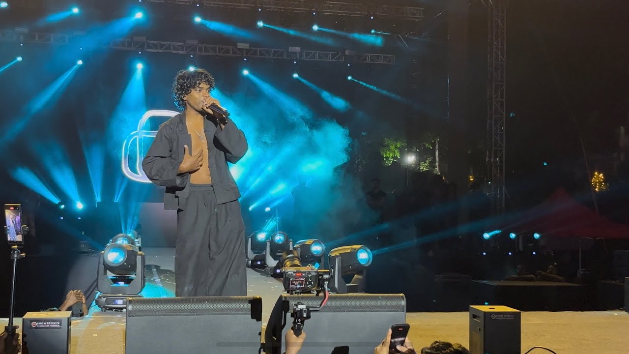 The manikyam that the hunter got STIC, IRAVU-2025 #vedan #malayalamrap #rapmusic #live4u #4k #liv...