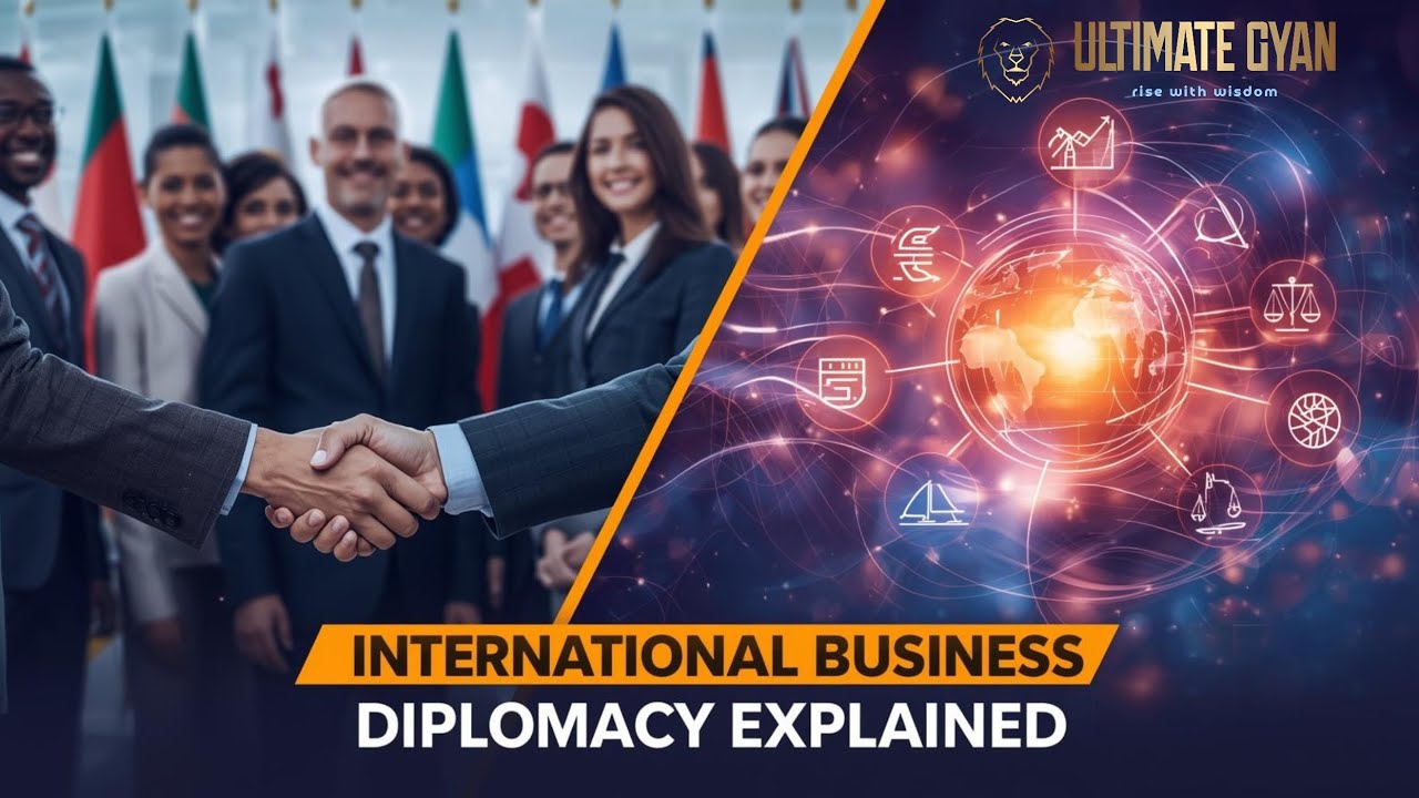 International Business Diplomacy | Negotiation, Trade Rules | International Business Part 12 | Hindi