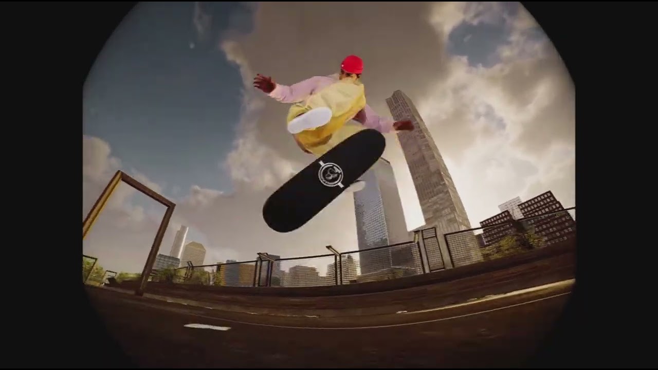 Session Skate sim -Jdawg manual catch mode /45mins street rat full length raw no music