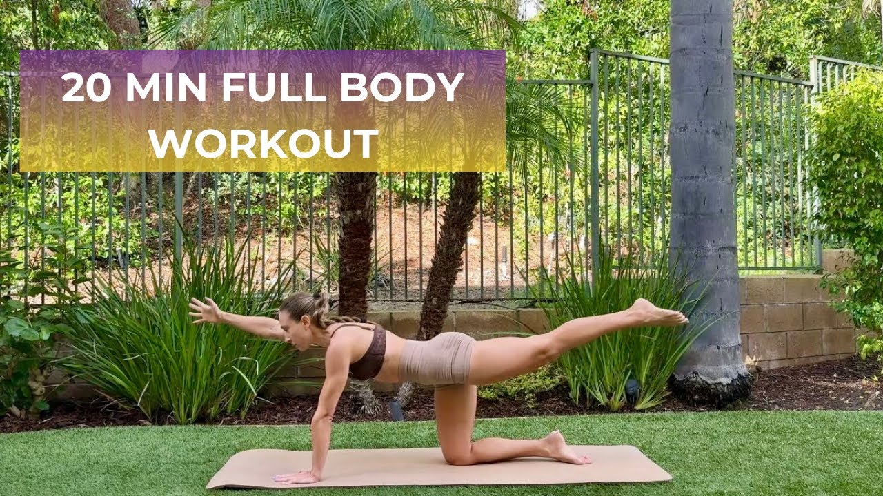 20 MIN FULL BODY WORKOUT | No Equipment Needed