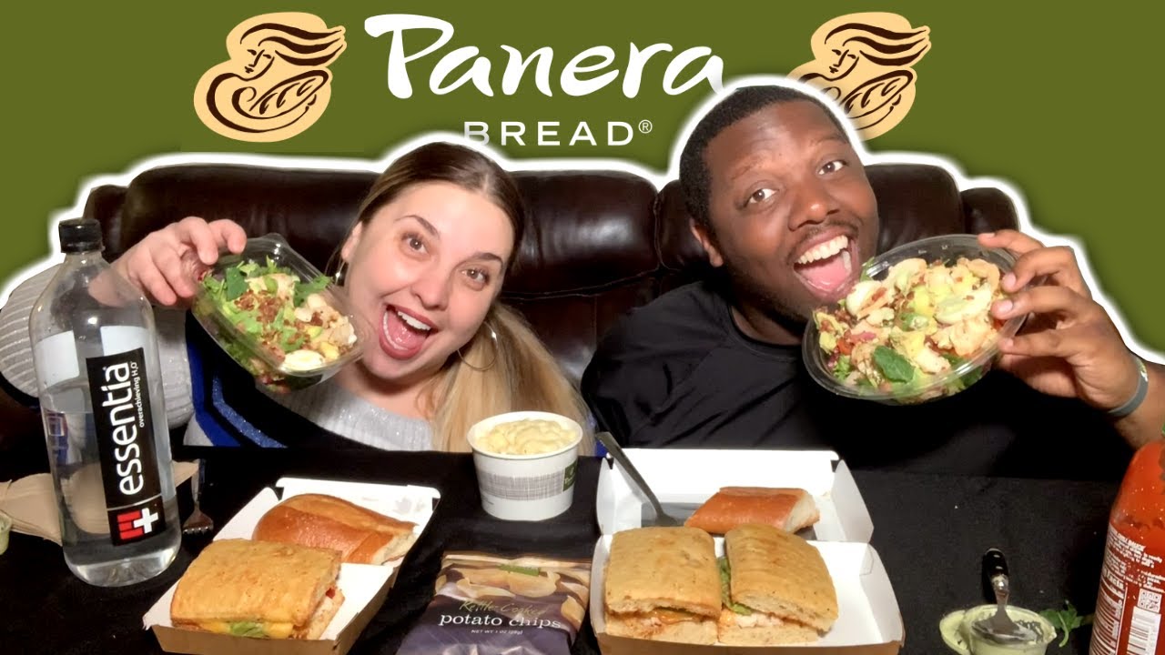 Panera Bread Mukbang! + [Get To Know Us Questions]