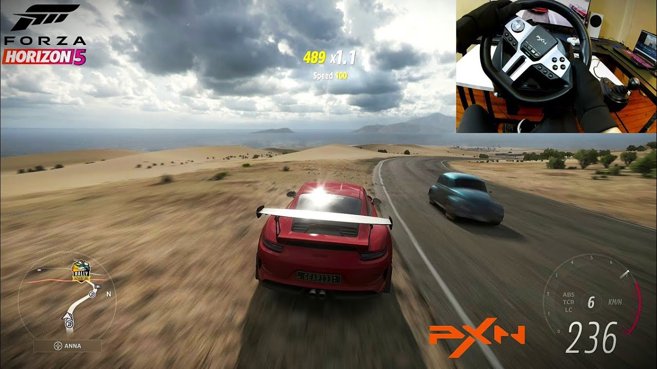 Porsche 911 GT3 RS 2019 FE / Hill climb+Downhill Rally / PXN V9 GEN 2 with shifter / Forza Horizon 5
