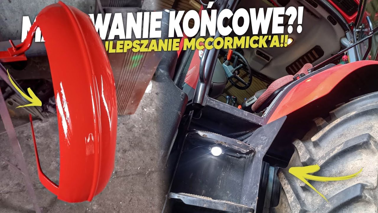 NIEMENÓWKA#19 Malowanie na cito!Obrysówki do opryskiwacza! Tuning GMaxa🚜