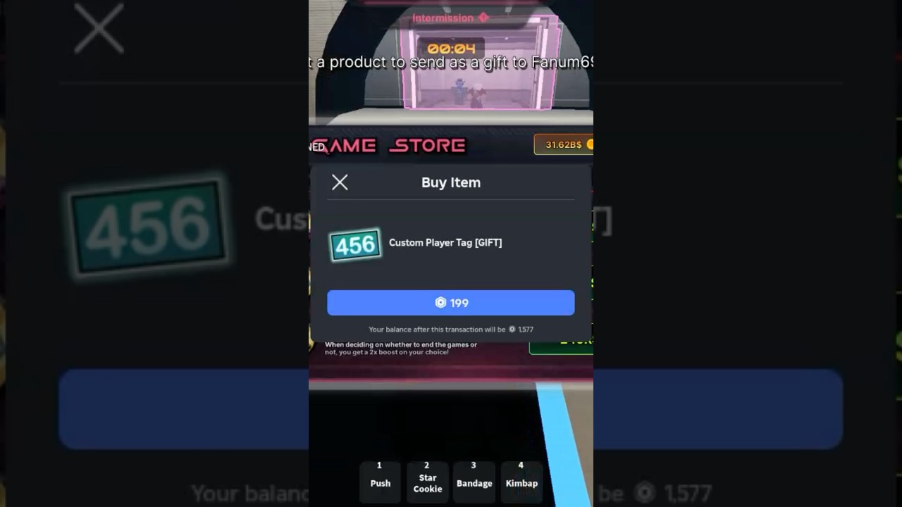 Gifting Custom Player Tag In Ink Game 