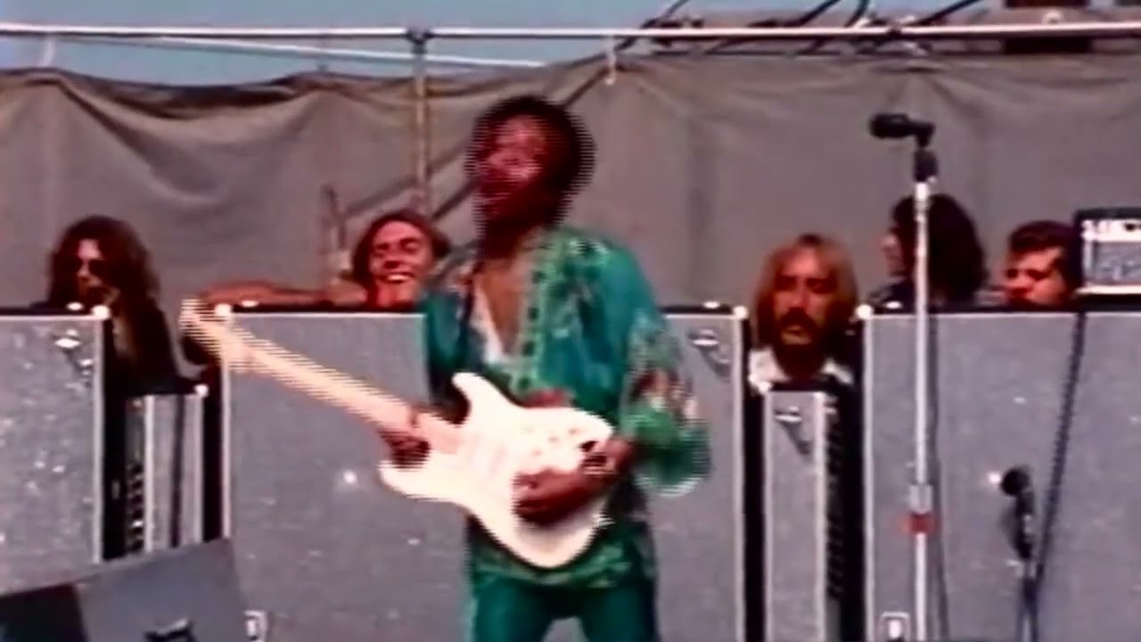 Jimi Hendrix The Things I Used To Do Live Video Newport 06/22/69 (New Edit)