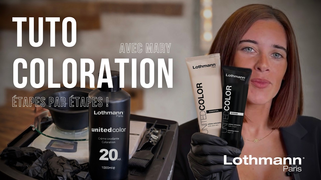 Tuto Coloration : Comment utiliser UNITED COLOR Essential & Intense | Lothmann Paris