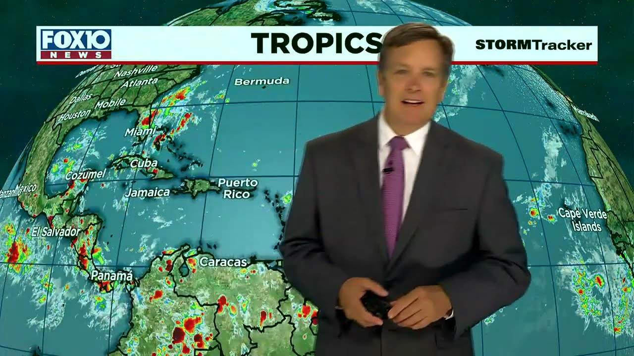 Tracking New Tropical System