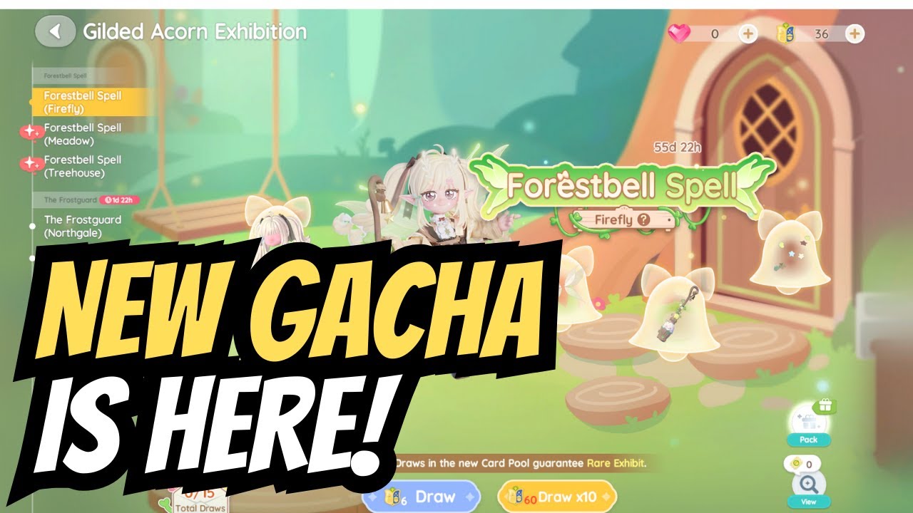 LIVE! Forestbell Spell (ELF Gacha) Preview In Game | Heartopia