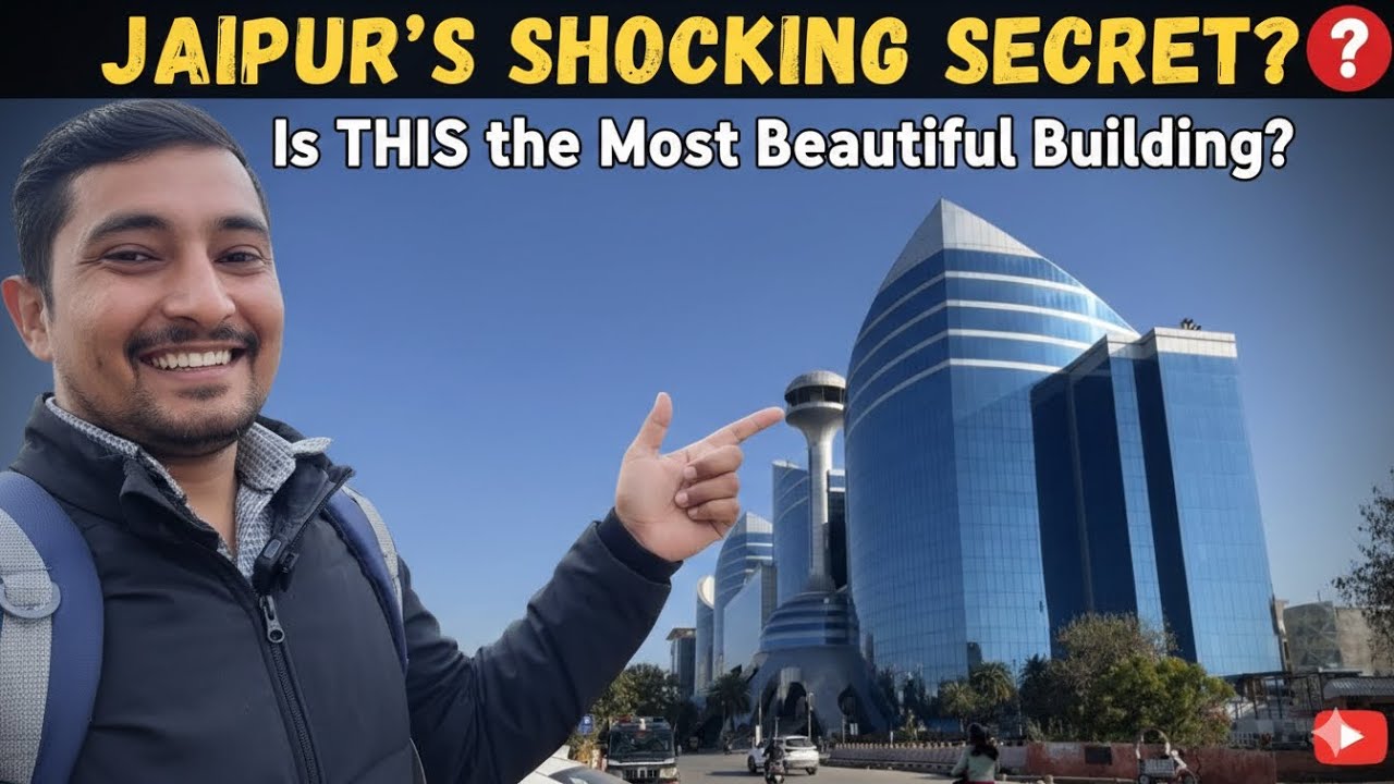 I Found the MOST BEAUTIFUL Building in Jaipur! 😍 | Jaipur Luxury Tour 2026