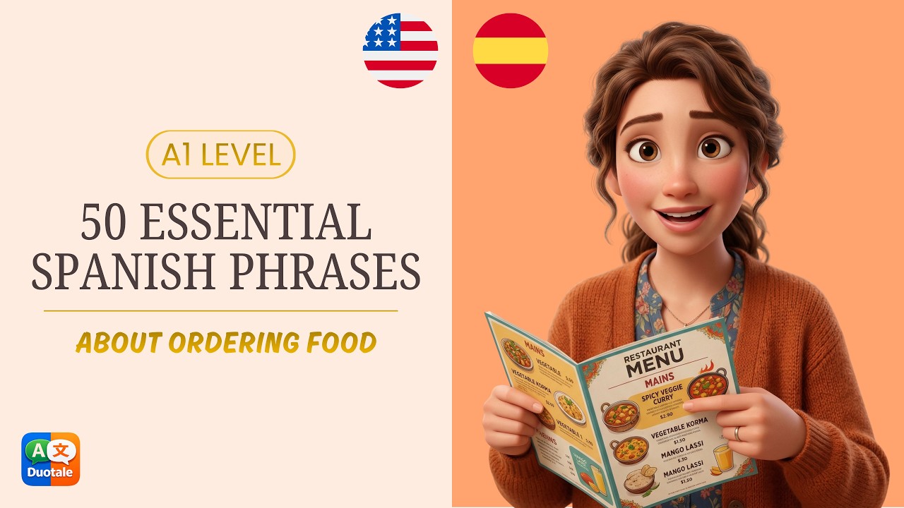 Ordering Food in Spanish - Essential phrases to help your Spanish restaurant order on your next trip