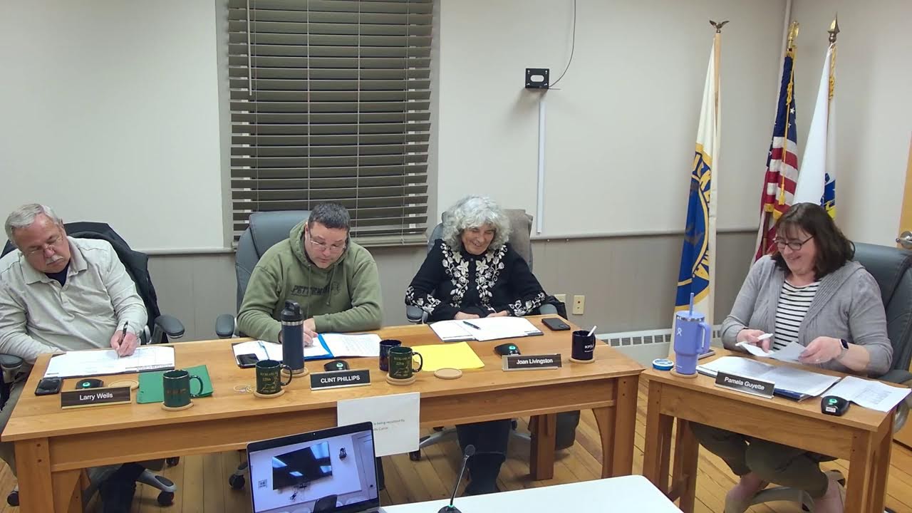 Buckland Select Board, February 10, 2026