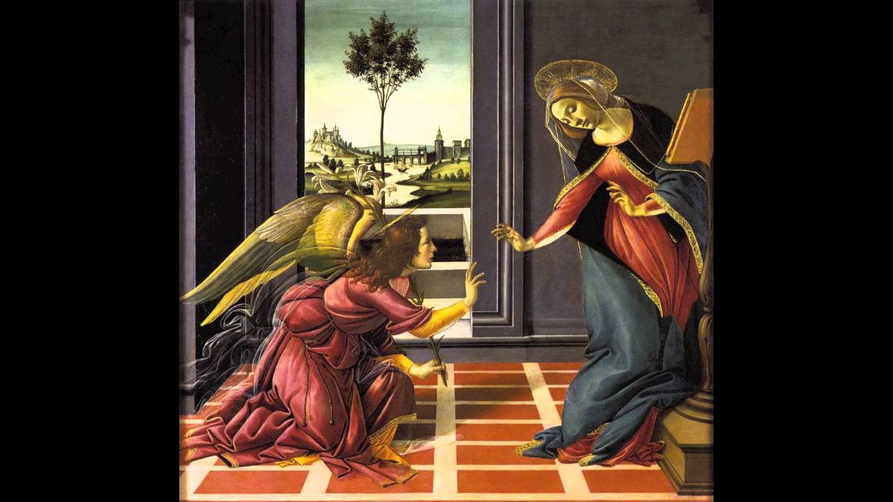 Sandro Botticelli: The Annunciation
