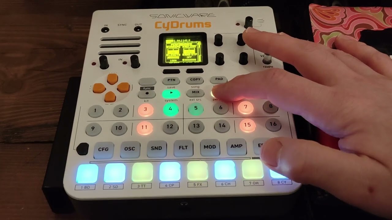 SONICWARE CYDRUMS [3: PHRYDGE RACER] // LØSTLVLS