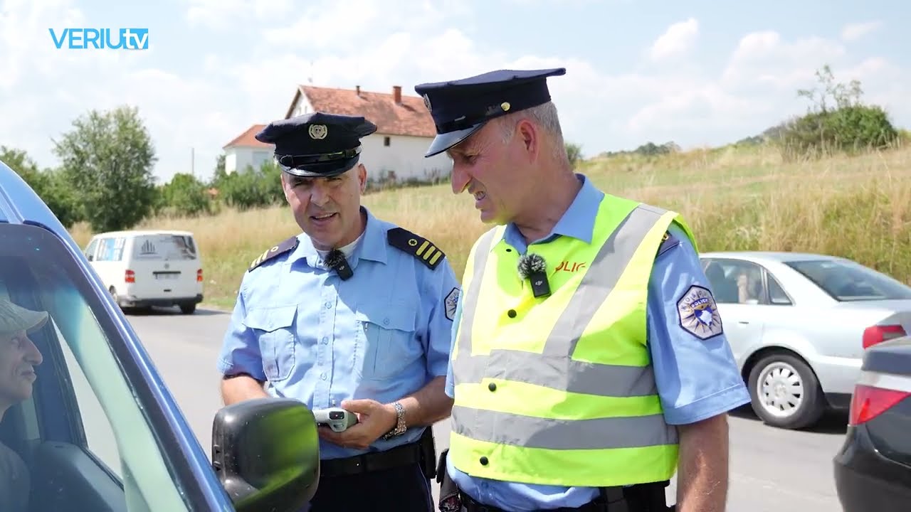 Policia në aksion me dron, momenti kur kapin veturën duke tejkaluar në vij të plotë!