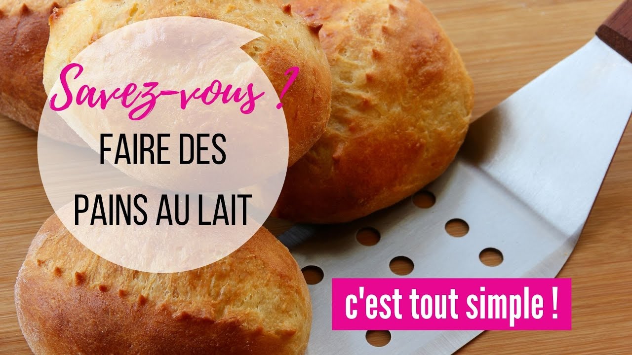 Pain au lait au Thermomix