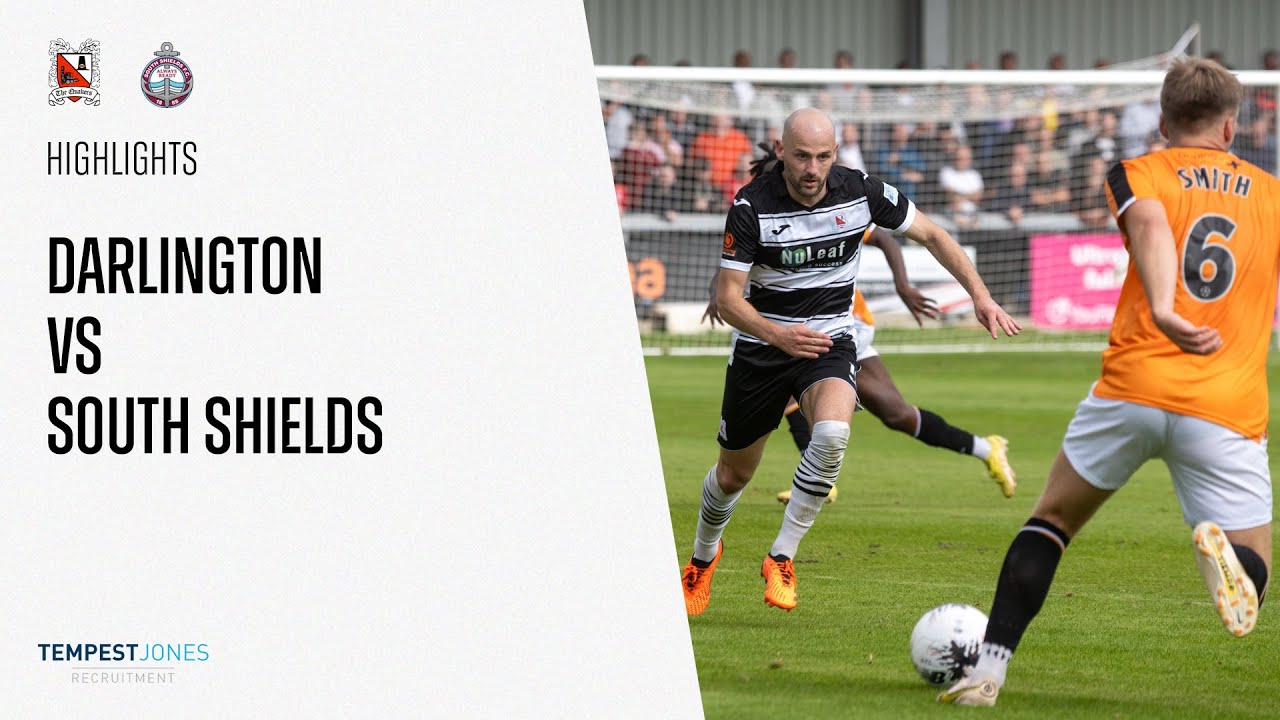Darlington 2-2 South Shields - National League North - 2023/24