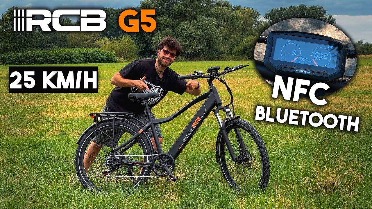 RCB G5 EBIKE ECONOMICA CON NFC - Test ride ITA