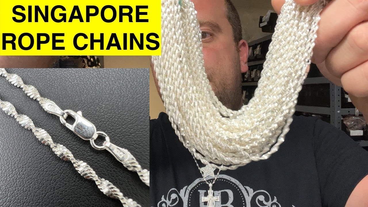 What Are Singapore Rope Chains? Are They Better Than Traditional Rope Necklaces? You Decide!