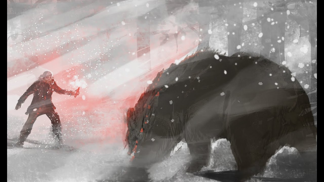Проходим испытание с медведем в The Long Dark