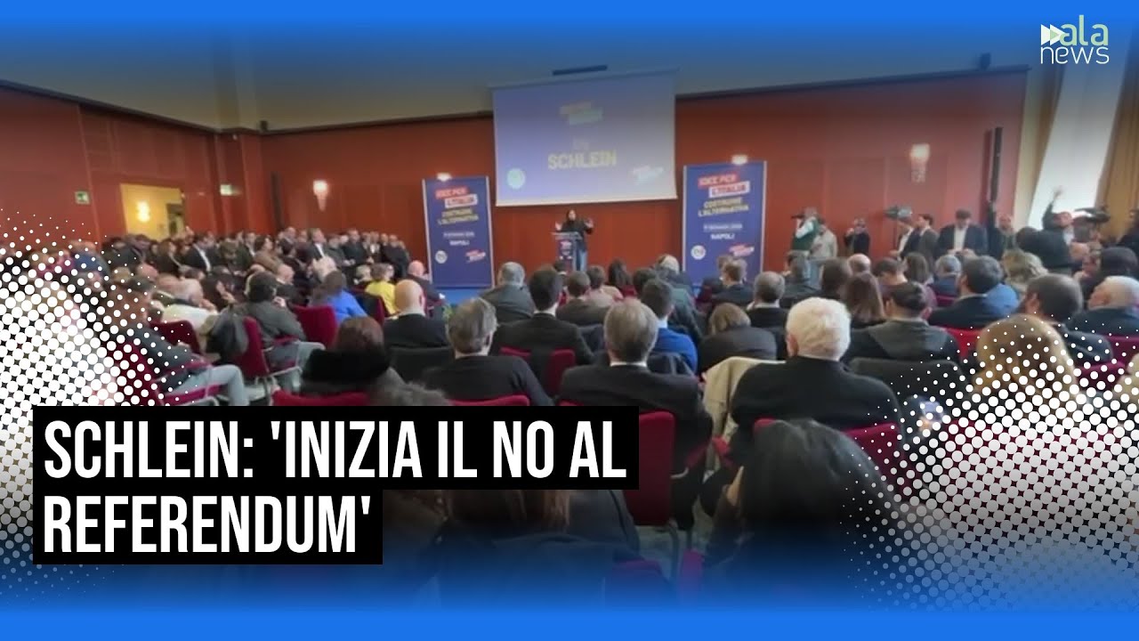 Referendum, Schlein: 