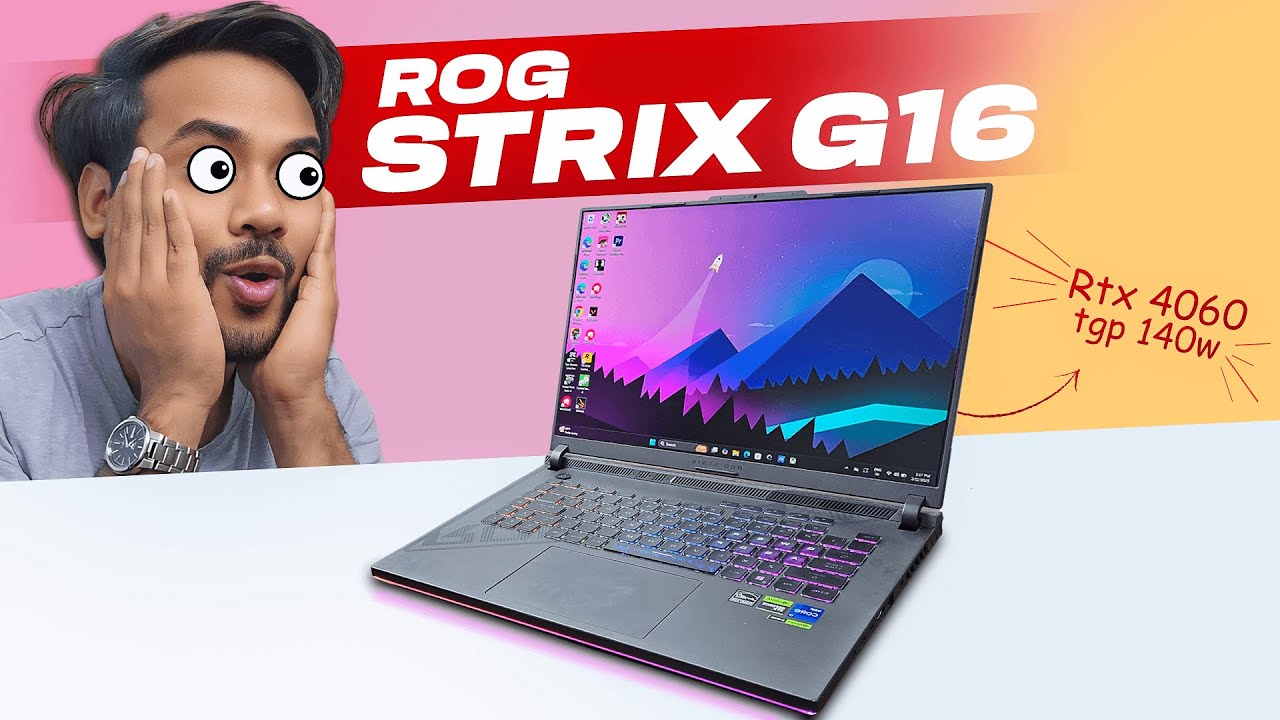 i7-13650HX + RTX 4060 - Asus ROG Strix G16 (2024) | Best gaming laptop under 1.5 lakh ?