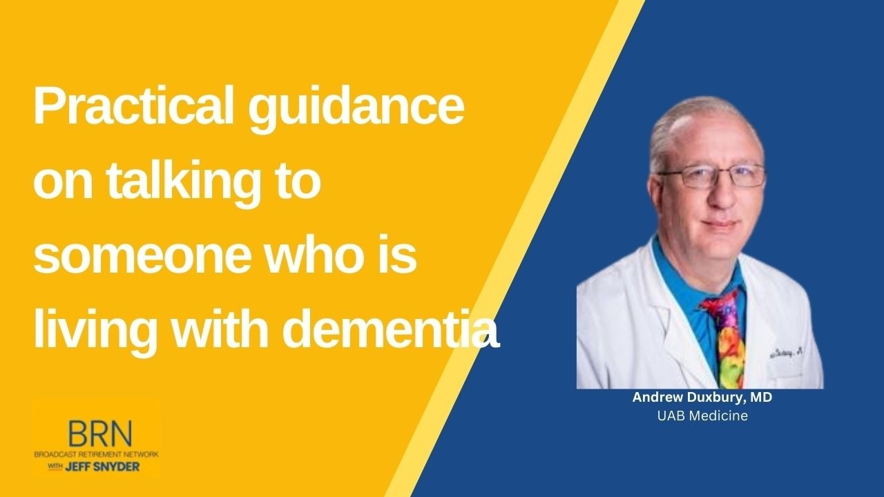 Practical guidance on talking to someone who is living with dementia