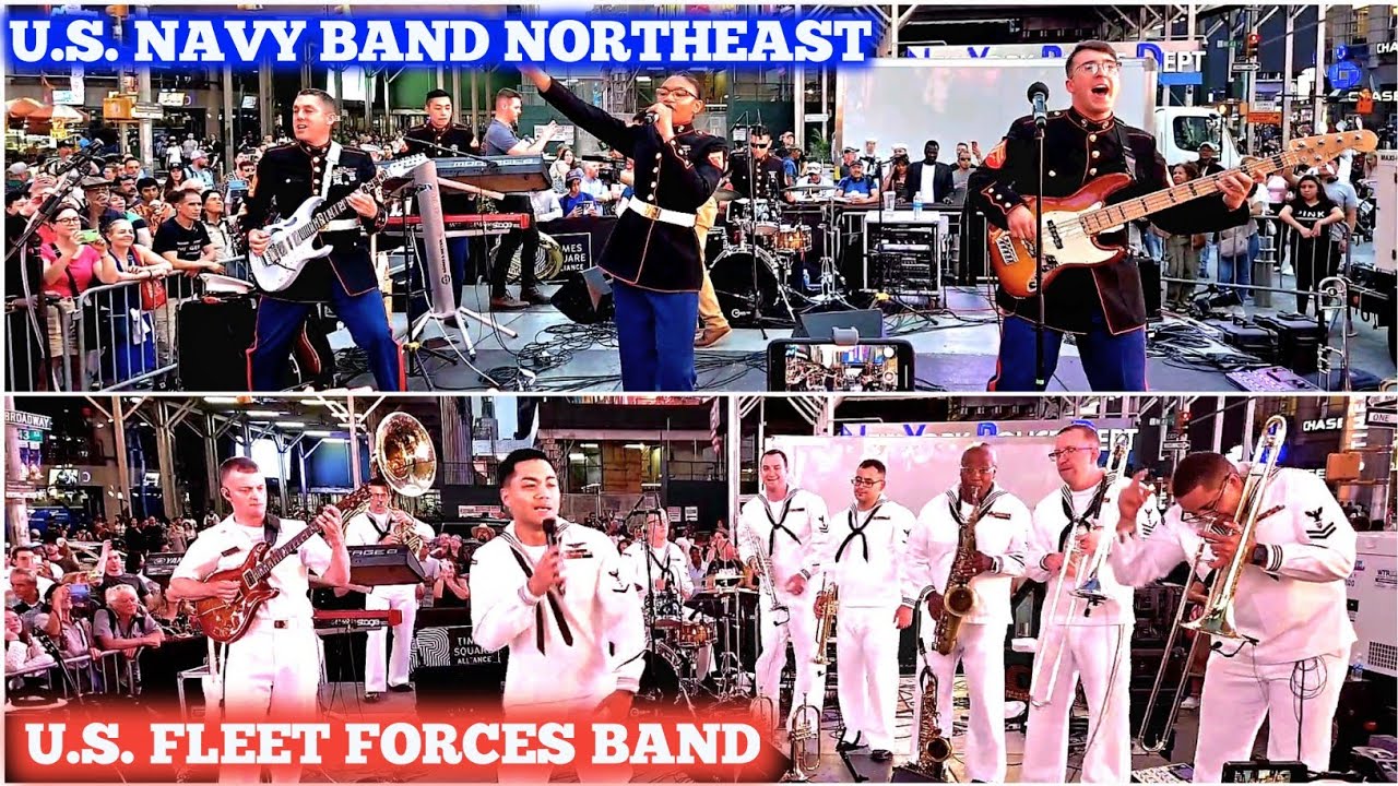 🇺🇸 U.S. Fleet Forces Band & Navy Band Northeast 🇺🇸 Fleet Week 2024 NYC LIVE