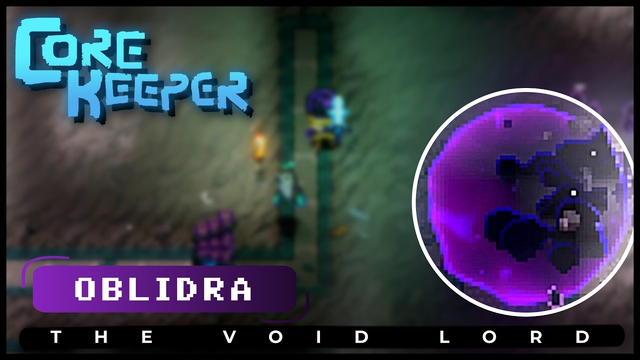 OBLIDRA Lord of the Void I BOSS I CORE KEEPER #corekeeper