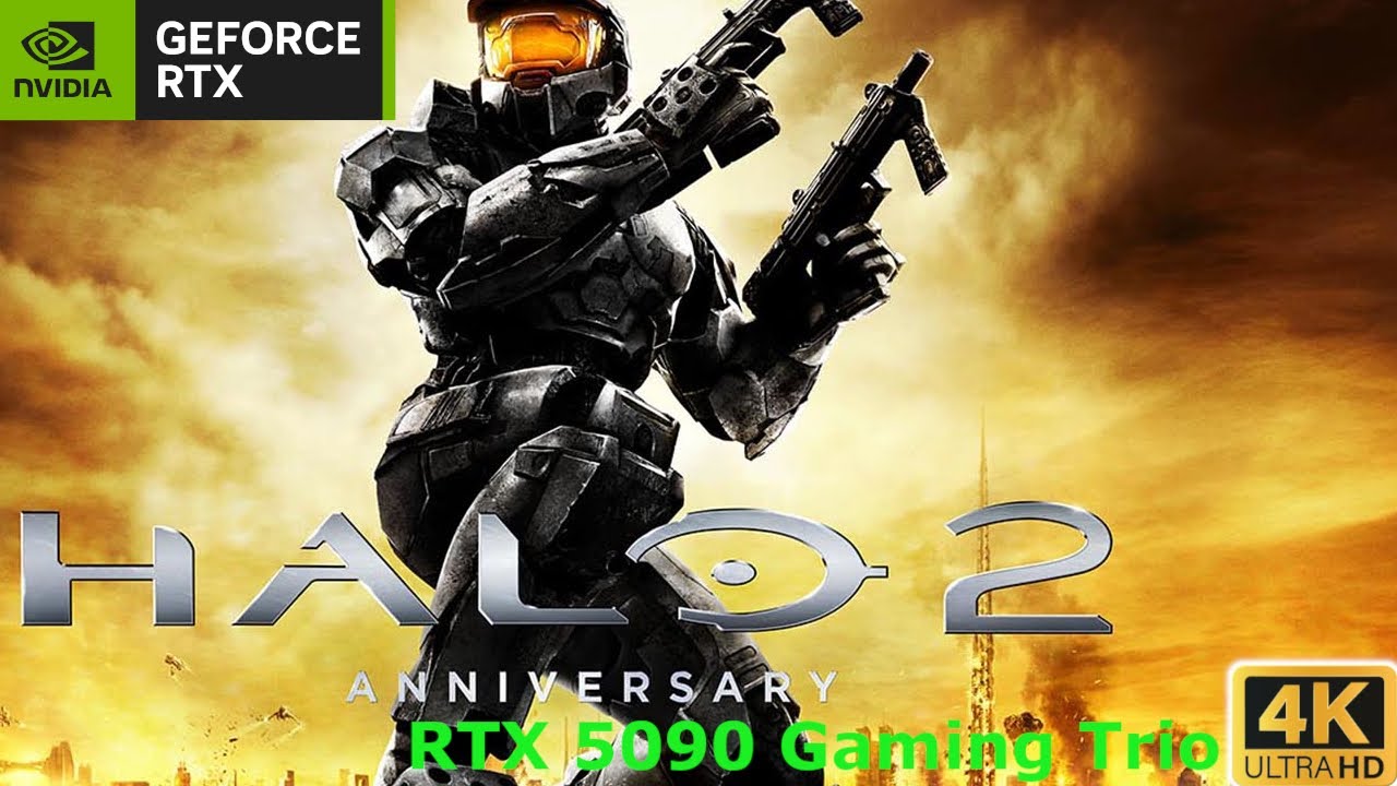 RTX 5090 Halo 2 Anniversary 4K 60 FPS Gameplay