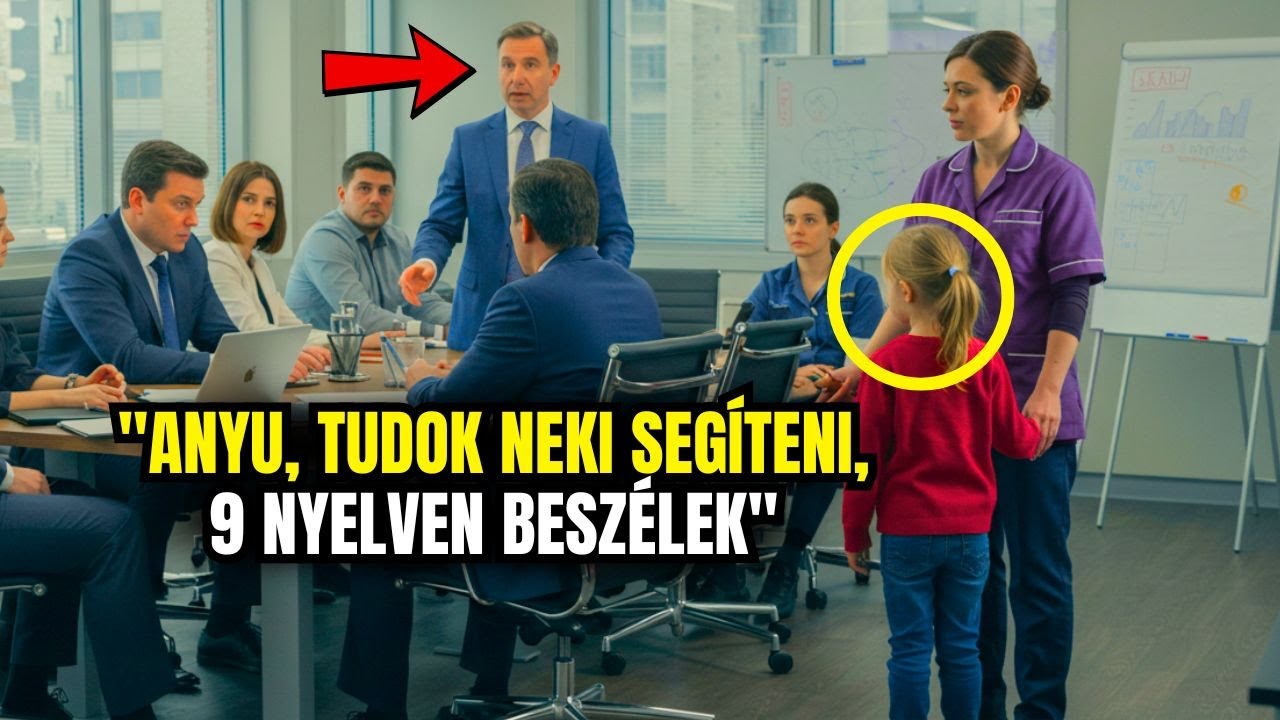 MILLIÁRDOS PÁNIKBA ESETT TOLMÁCS NÉLKÜL, DE A TAKARÍTÓNŐ LÁNYA MINDENKIT MEGLEPETT!