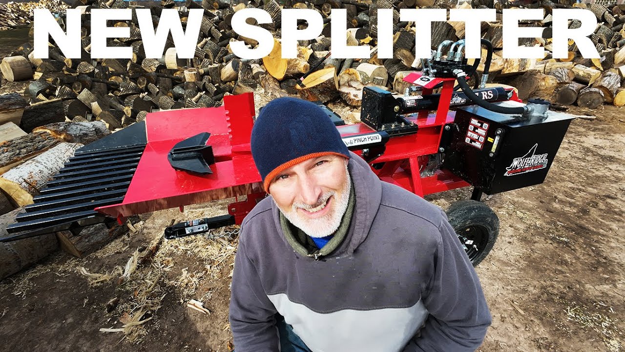WOLFE RIDGE 17RS NEW REPLACEMENT IN THE WOODYARD SPLITTER!