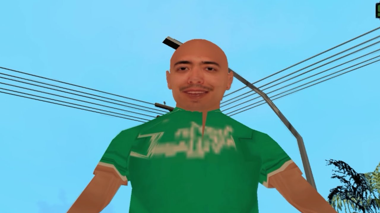 GTA San Andreas Pero estoy DENTRO DEL JUEGO xd