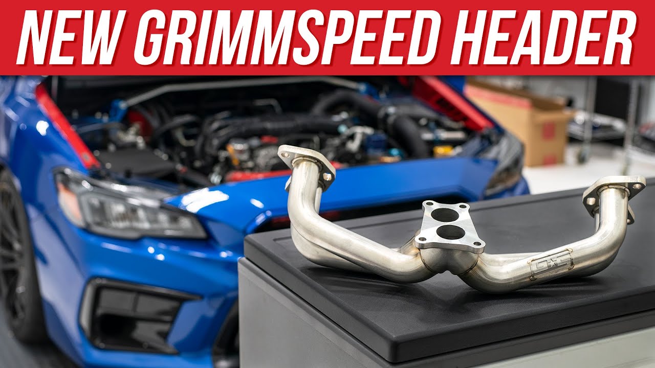 НОВЫЙ Grimmspeed Equal Length Header 15-21 WRX