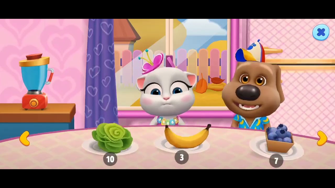 MY TALKING TOM FRIENDS WITH CARTOON GAMEPLAY 🥰🤩🥳#1 