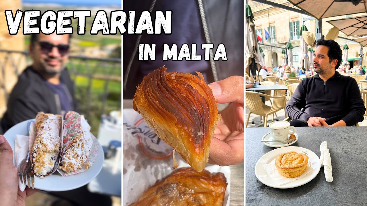 Vegetarian Food in Malta | Traditional Pastizzis, Maltese Cannoli, Indian Vegetarian & more