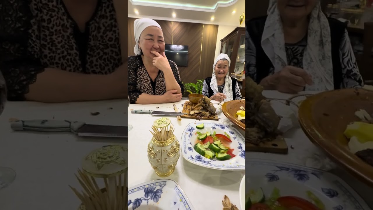 Жаркын жезде Гүлдан нағашы апке үйде қонақта 05/01 2026 