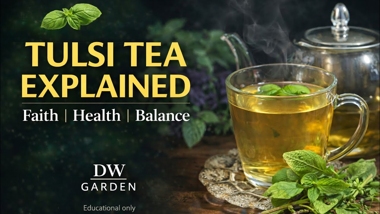 TEA TIME WITH DONNA - TULSI (HOLY BASIL)