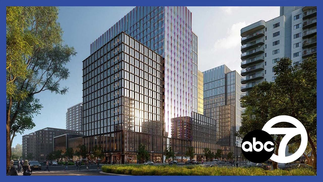 Amazon's hard-hat tour of first new HQ2 office buildings