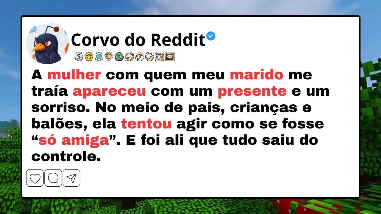 A amante do meu marido apareceu no aniversário da nossa filha — e ali eu parei de proteger a mentira
