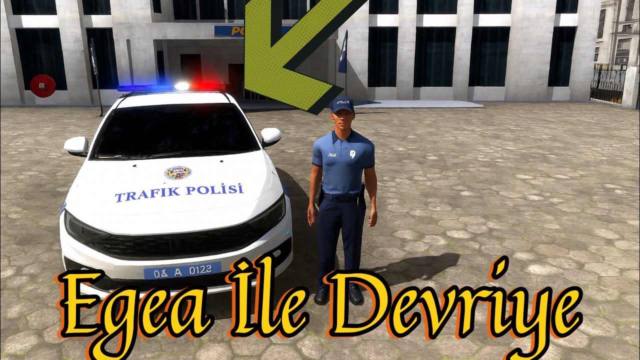 Fiat Egea Türk Polis Arabası Sürüş Oyunu-Polis oyunları-Şehirde Devriye #9 iOS Gameplay android game
