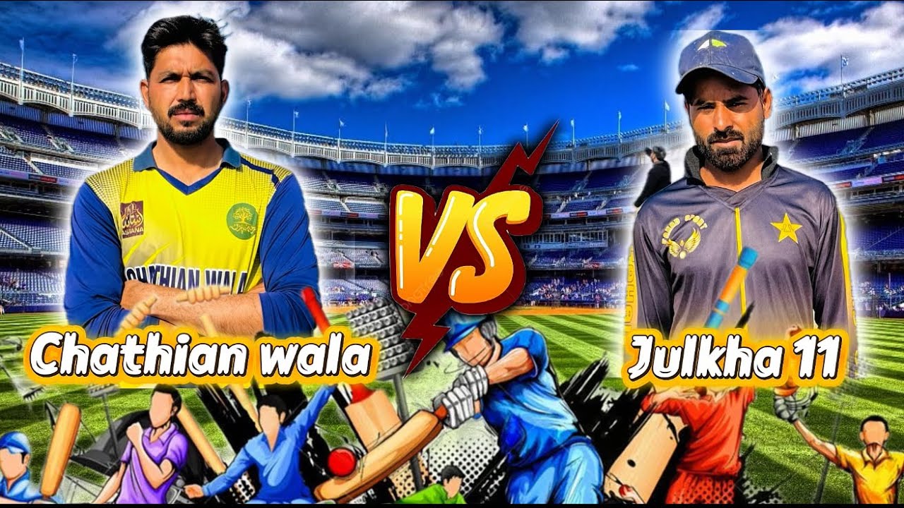 Chathian wala vs Julkha cricket 🏏 match || T10 Ghowind Tournament 🏟️ match || 187 Target 