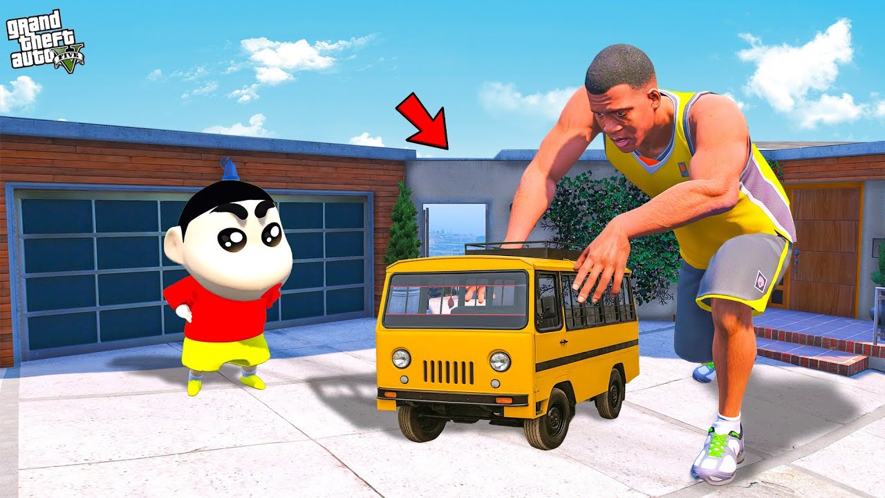 Franklin Buy Mini Rc Village Bus in GTA 5